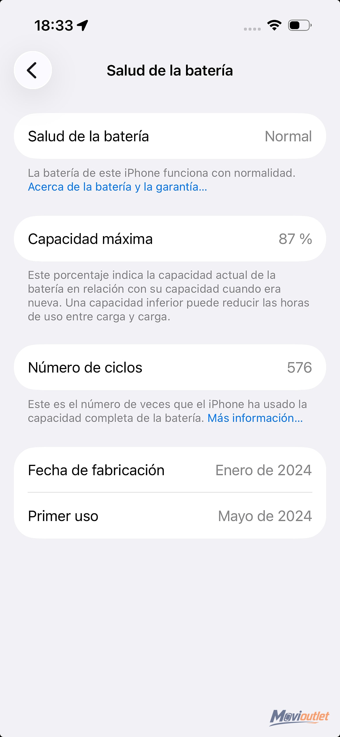 Apple iPhone 15 128GB Celeste grado B reacondicionado — miniatura 9