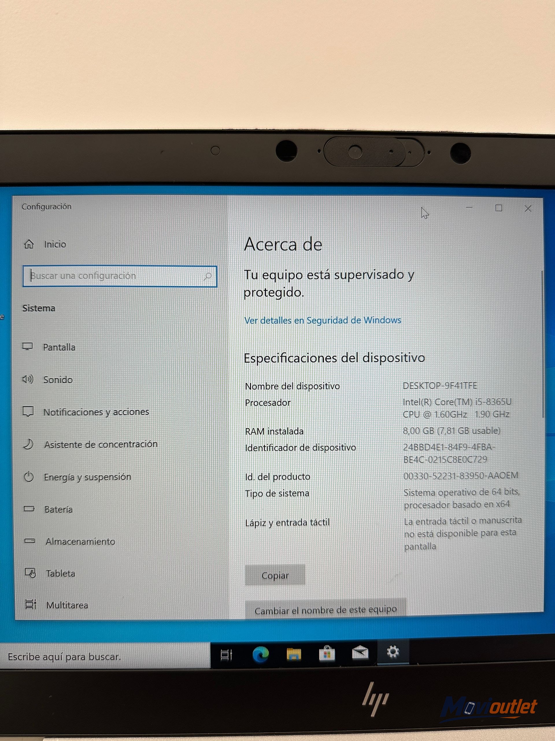 HP EliteBook 840 G6 256GB grado B reacondicionado — miniatura 10