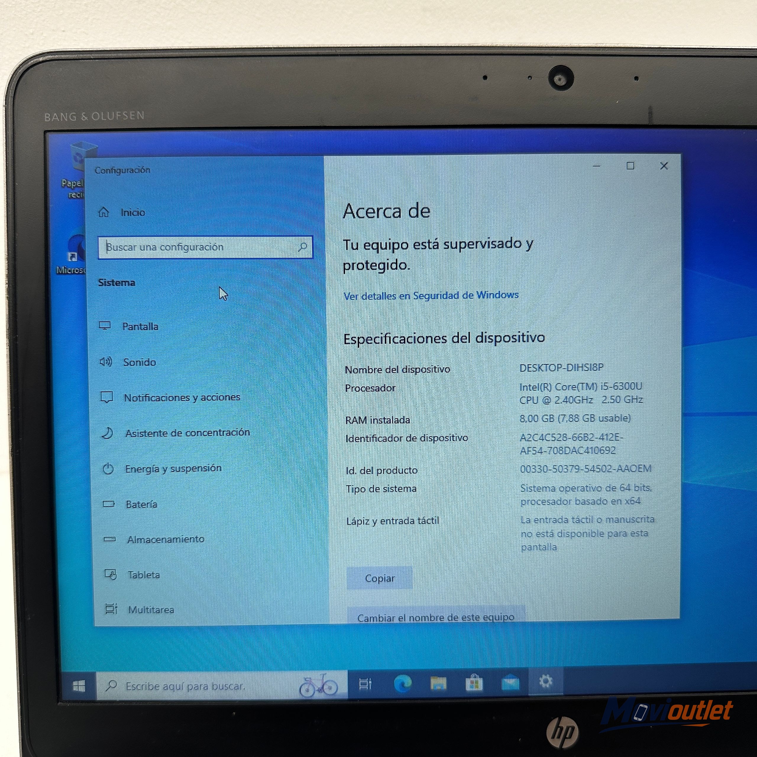 HP EliteBook 840 G3 256GB grado C reacondicionado — miniatura 10