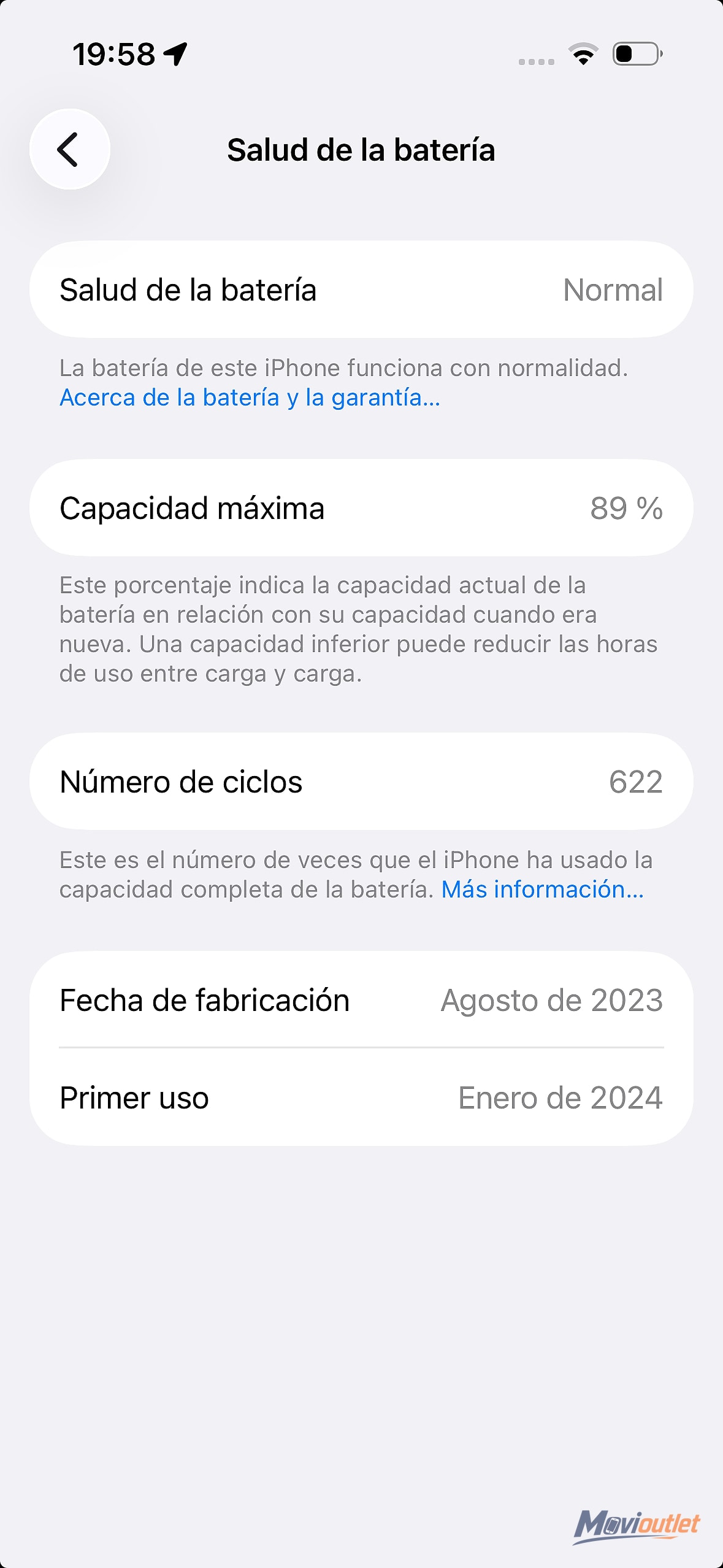 Apple iPhone 15 256GB Celeste grado B reacondicionado — miniatura 9