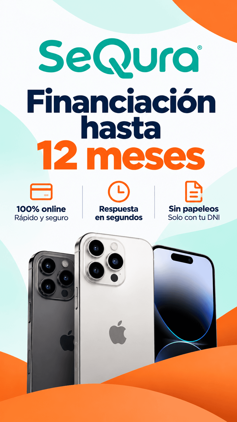 Compra ahora y financia hasta 12 meses con SeQura: 100% online, respuesta en segundos y sin papeleos